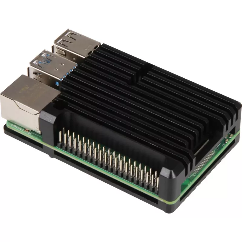Raspberry Pi RB-ALUCASEP4+07 nero