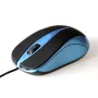 Mouse ottico 800dpi NERO-BLU MT1091
