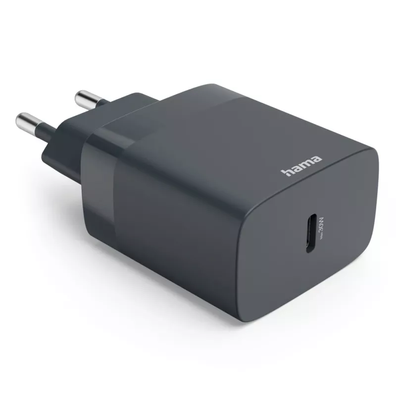 Hama 00086442 caricabatterie per dispositivi mobili smartphone grigio ricarica rapida AC uso interno