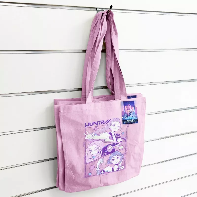 Borsa tote rosa K-POP Demon Hunters