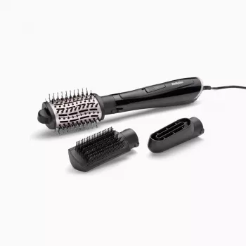 Spazzola ad aria calda BABYLISS Style Smooth 1000 Airflow AS128E, 1000 W, nero, 3 spazzole, tecnologia ionica, termostato regolabile