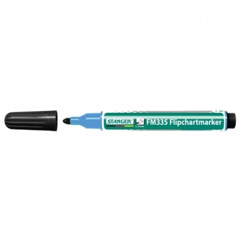 Pennarello per flipchart STANGER 335, 1-3 mm, nero, 1 pz. 713000