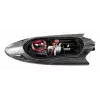 Motoscafo radiocomandato Amewi Stingray Jet Drive 335 mm RTR, effetto carbonio