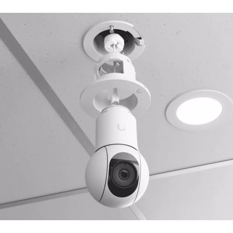 Ubiquiti UniFi UACC-G5-PTZ-ICM supporto da incasso a soffitto per telecamera G5 PTZ, policarbonato