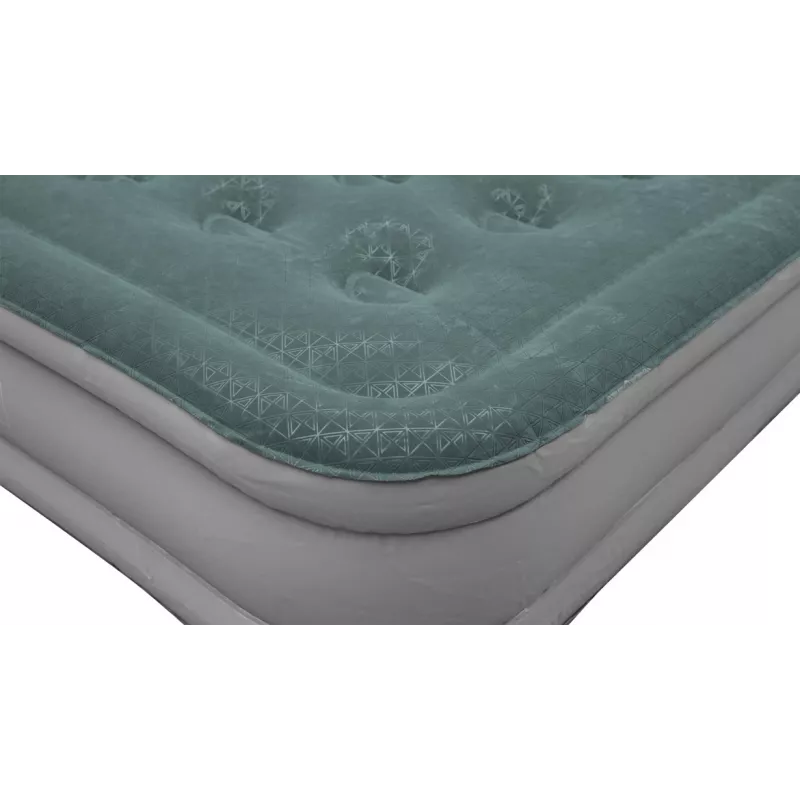 Materassino gonfiabile singolo Outwell 400114 — PVC, 800×2000×300 mm, verde/grigio