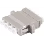 Adattatore in fibra ottica S/CONN 07-60044 LC beige multimodale 1 pezzo