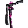 Monopattino in alluminio Pro 215 mm (nero/rosa)