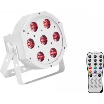 Lampada da terra LED EUROLITE SLS-7 HCL bianco – lampada da terra LED con funzione HCL, finitura bianca