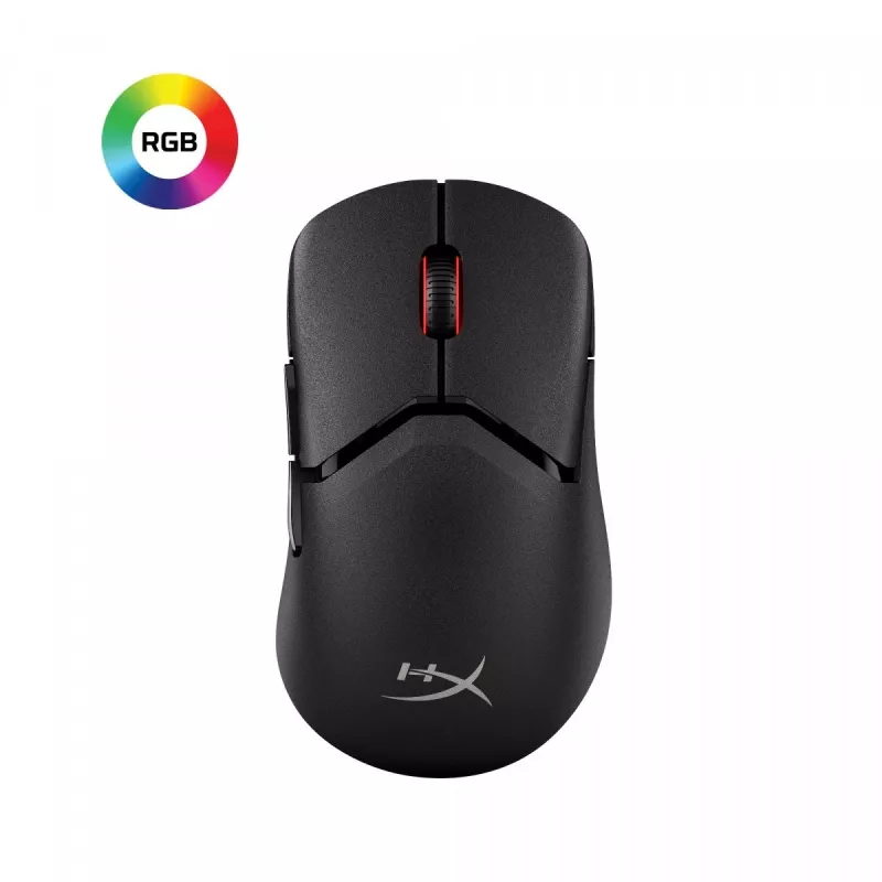 Mouse gaming HyperX Pulsefire Saga Pro wireless (nero)