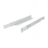 Guida a L di montaggio ALLNET lunghezza regolabile 502–849 mm grigio chiaro, coppia