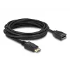 Cavo di prolunga DisplayPort 1.2 DeLOCK 4K 60 Hz 5 m