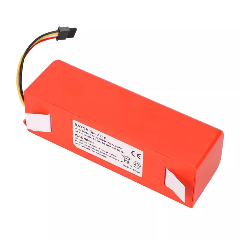 Batteria di ricambio per aspirapolvere Xiaomi Mi Robot / Roborock S50 S55, 14,4 V 5200 mAh