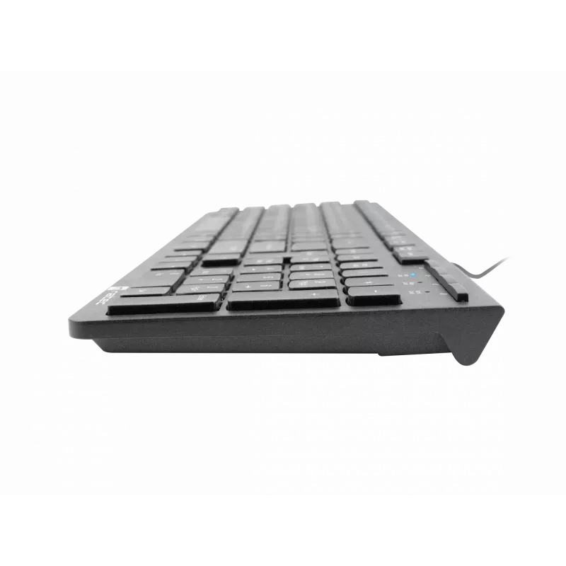 Natec Discus 2 - tastiera - QWERTY - US - nero - tastiera - US inglese - nero