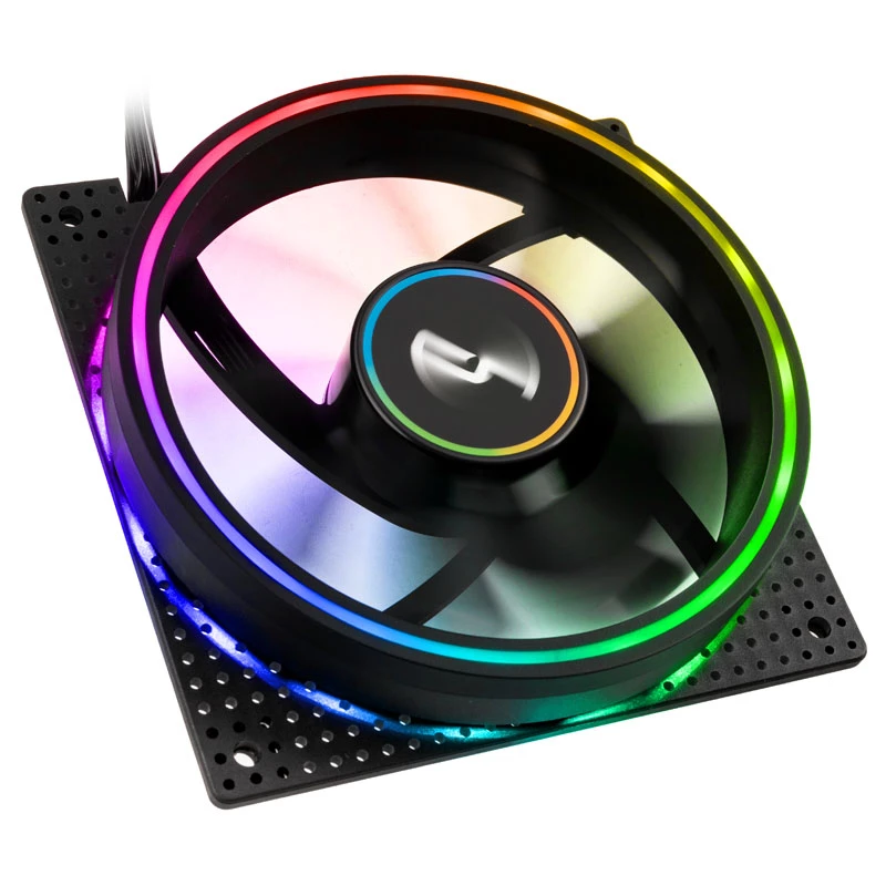 Cryorig Crona S CR-XRS3 PWM ARGB ventola per case (3 pz.), 120 mm, nera