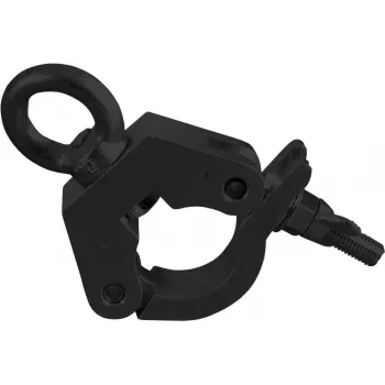 Morsetto EUROLITE TPC-31S nero con occhiello – EUROLITE TPC-31S