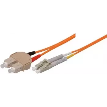 Tecline exertis Connect – Cavo patch – SC multimodale (M) a LC multimodale (M) – 10 m – fibra ottica – 62,5/125 micrometri – OM1 – arancione (86610)