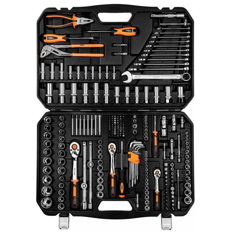 Neo 10-078 set di utensili da meccanico 233 pezzi