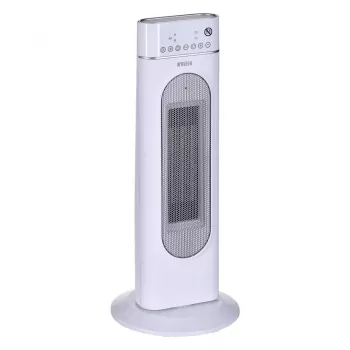 Termoconvettore in ceramica elettrico NOVEEN PTC3000, 2000 W (1200 W min), display LED, timer, telecomando, oscillazione, bianco