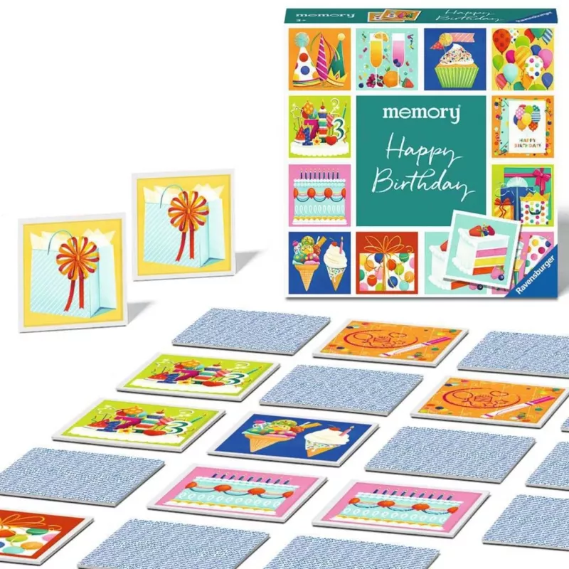memory moments - Buon compleanno, gioco di memoria