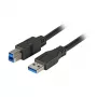 Cavo USB Efb K5236.1,8 nero
