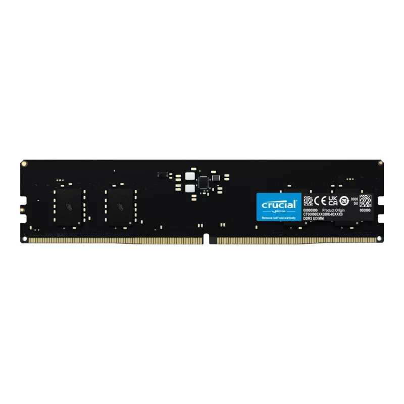 Crucial CT8G48C40U5 modulo di memoria 8 GB 1 x 8 GB DDR5 4800 MT/s