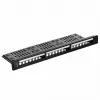 Patch panel 1U LANBERG PPKS-1124-B, 24 porte, 1U, ABS, nero, 482,6×44,5×154 mm