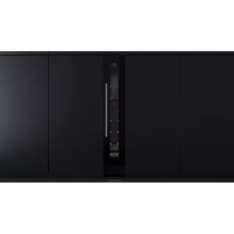 Teka RVU 10008 GBK cantinetta termoelettrica da incasso nera 8 bottiglie
