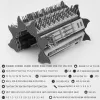 Set di cacciaviti di precisione Extralink EX.21465 — kit magnetico 128 in 1 con punte