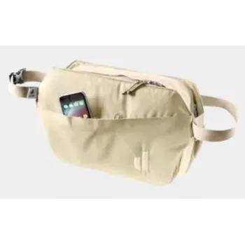 Borsa a tracolla Deuter Passway 4+1 poliestere beige unisex con zip