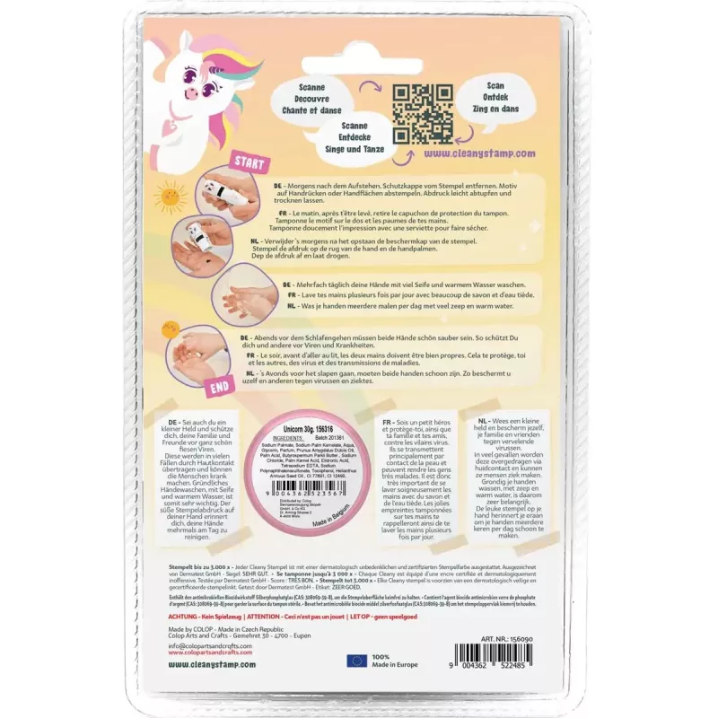 Timbro COLOP 156694 rotondo multicolore