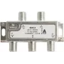Triax SCS 4 - Splitter per cavi - 75 Ohm - 5 - 2400 MHz - Argento - Bianco - Femmina/Femmina - 11,5 dB (349824)