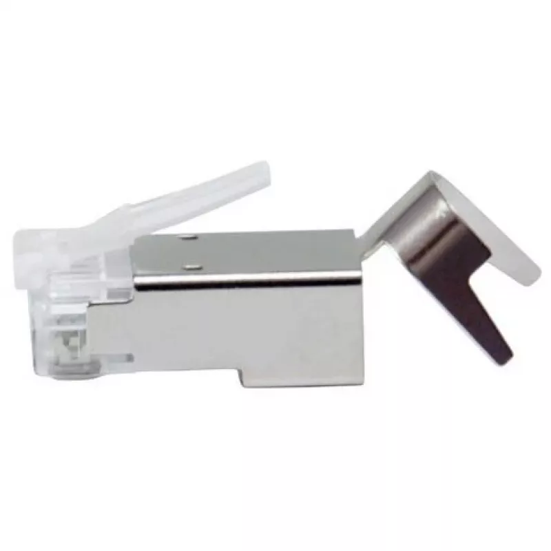 Connettore RJ45 schermato EQUIP Cat 8.1, connettore maschio, argento, 50 pezzi, 11,7×22,5 mm, 3,7 g