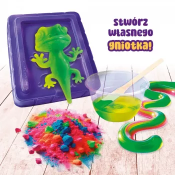 Squeezer educativo Liscianigiochi Slumi Science Chamäleon 304-PL110971 – pratico giocattolo scientifico