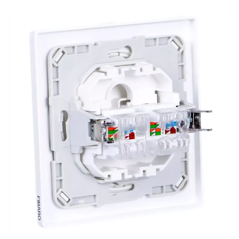 Fibaro Walli N presa 2 x RJ-45 bianco
