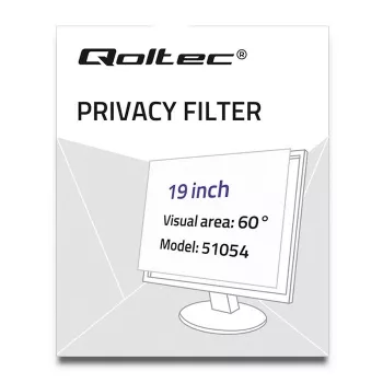 Qoltec 51054 filtro privacy 48,3 cm (19) laptop