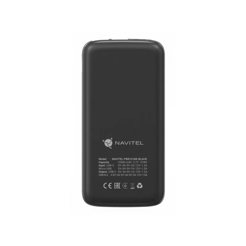 Powerbank portatile Navitel PWR10 MX nero 10000 mAh