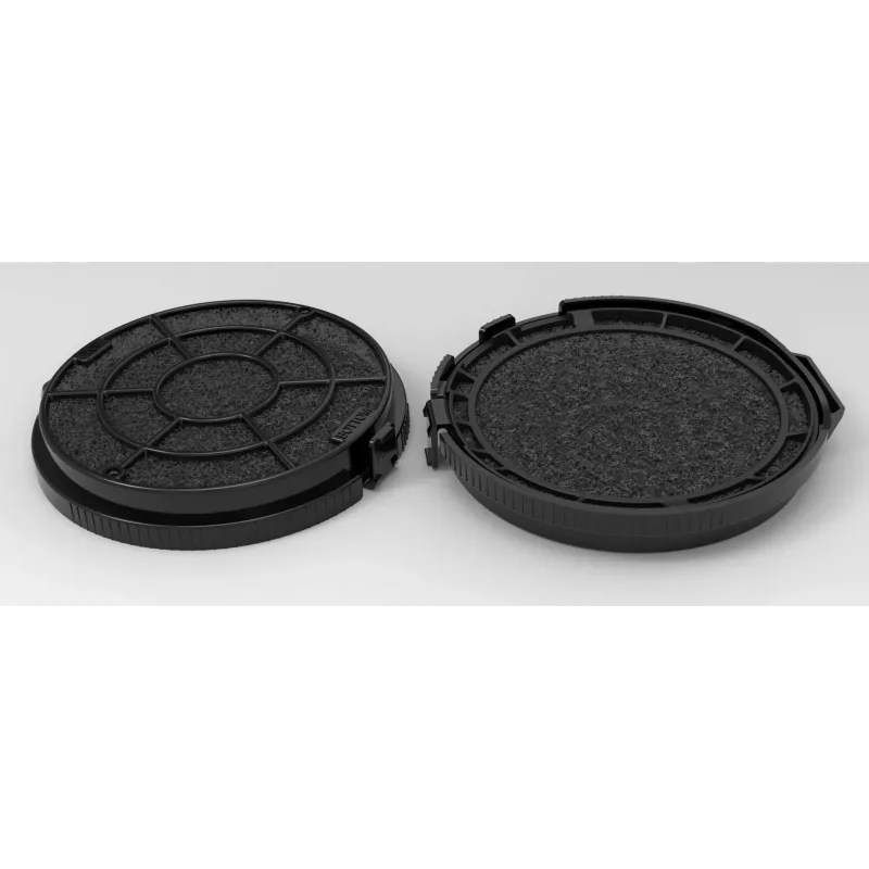 Filtro a carbone attivo CATA 02859489 per cappe aspiranti CATA compatibili, ricambio a carbone attivo