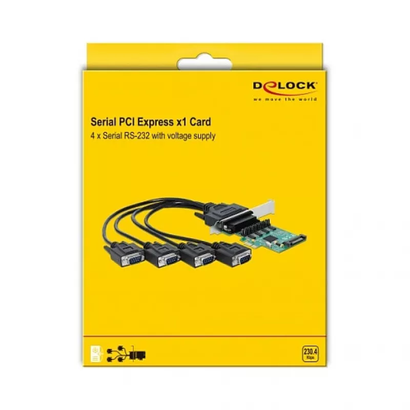 Scheda PCI Express x1 DeLOCK 89938