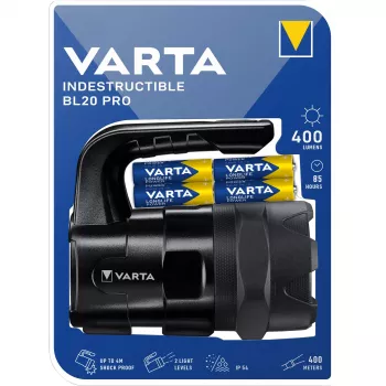 Varta INDESTRUCTIBLE BL20 PRO torcia nero LED (18751101421)
