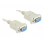 Cavo seriale DeLOCK Sub-D9 84169 3 m beige