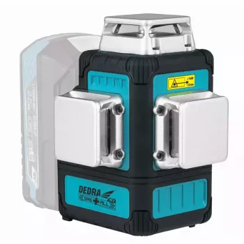 Livella laser Dedra DED6910 autolivellante, portata 20 m, precisione 0,5 mm