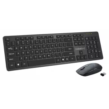 Set tastiera e mouse wireless Rebeltec