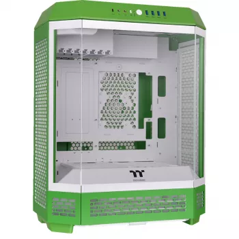 Thermaltake The Tower 600 case Mid-Tower ATX con pannello laterale in vetro (verde/bianco)
