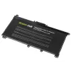 Batteria Green Cell HP145 per HP Pavilion (LiPo 3600 mAh, 11,55 V, nero)
