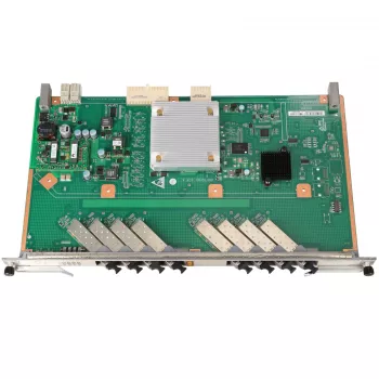 Optical Network Terminal HUAWEI H807GPBH — scheda GPON con 8× porte GPON 2.5G e slot SFP