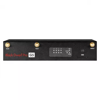 Securepoint Black Dwarf Pro G5 firewall hardware desktop 2,83 Gbit/s