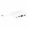 DICOTA USB-C Portable Docking 4-in-1 con HDMI - docking station - USB-C - HDMI (D31730)