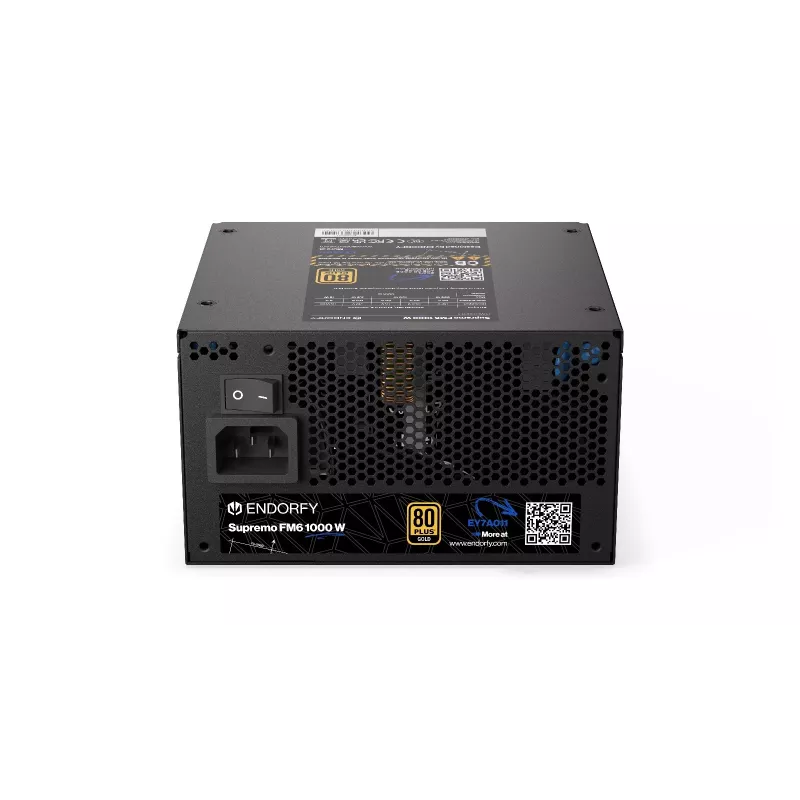 Alimentatore Endorfy Supremo FM6 1000W, 80 PLUS Gold, ATX 3.1, modulare, nero
