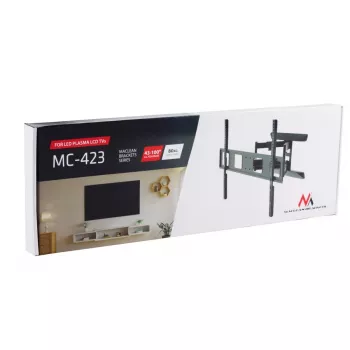 Supporto da parete per TV MACLEAN MC-423 per schermi 43–100 pollici, portata 80 kg