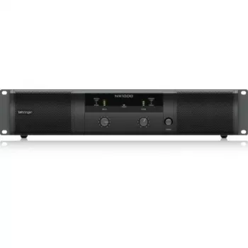 Behringer NX1000 amplificatore audio performance/palco nero